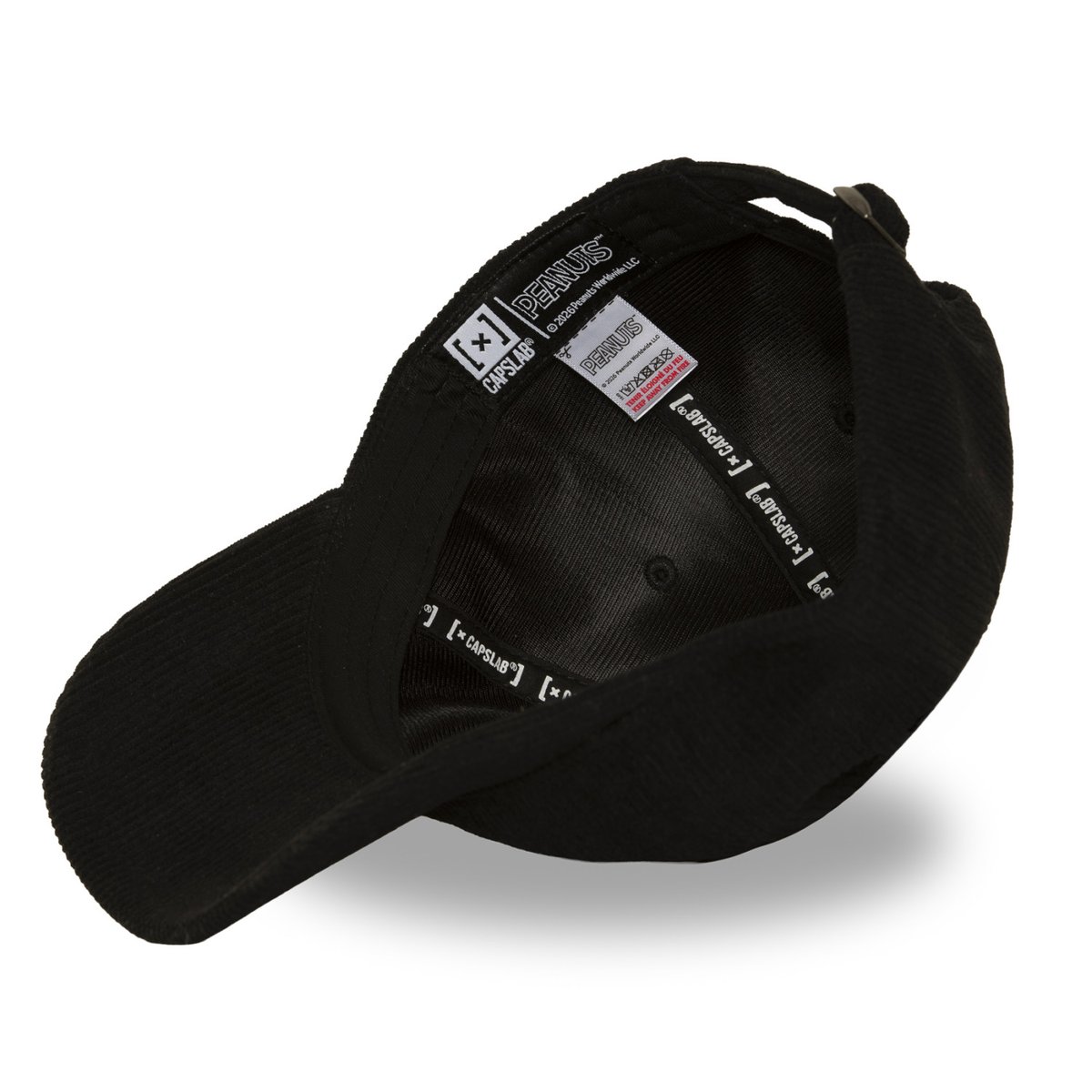 Casquette Dad Cap Snoopy noir/blanc, CAPSLAB