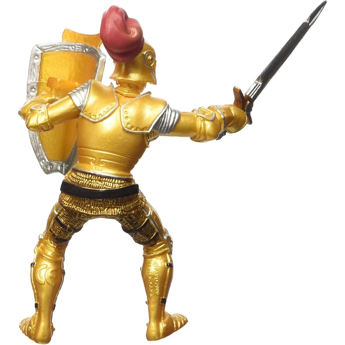 Figurine Chevalier or en armure doré, PAPO
