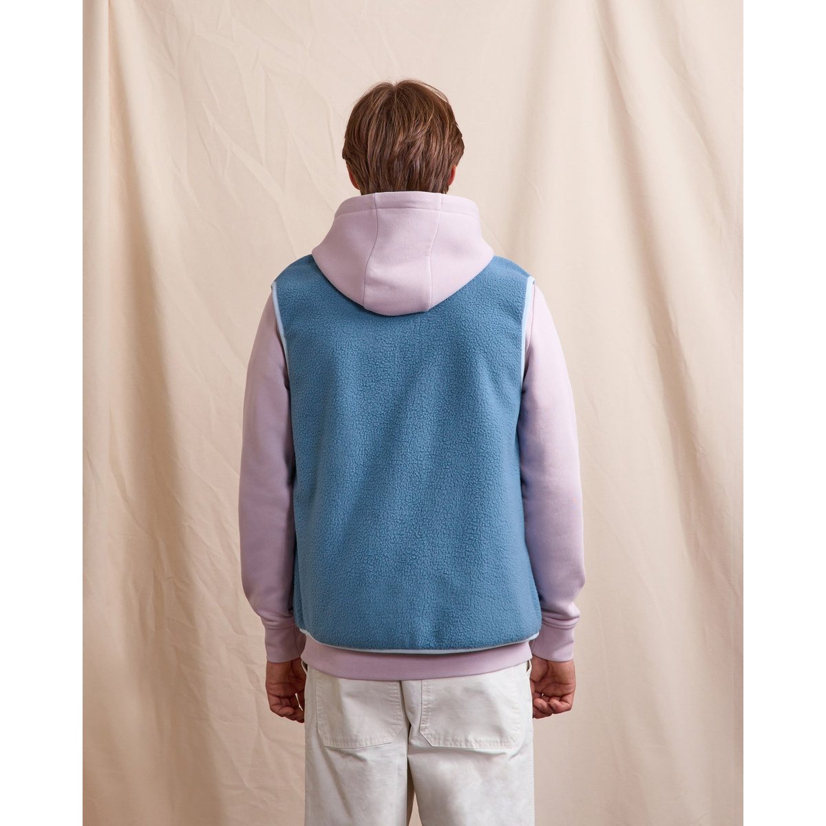 Veste polaire TEILLAY bleu moyen, FAGUO