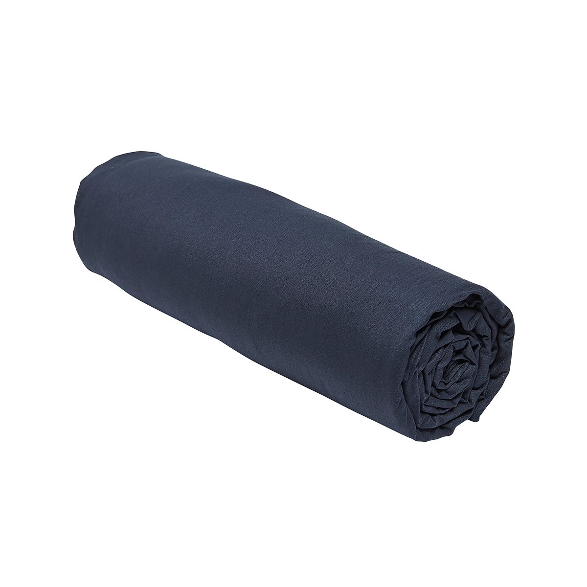 Drap housse pour lit ESSENTIAL bleu marine, TODAY