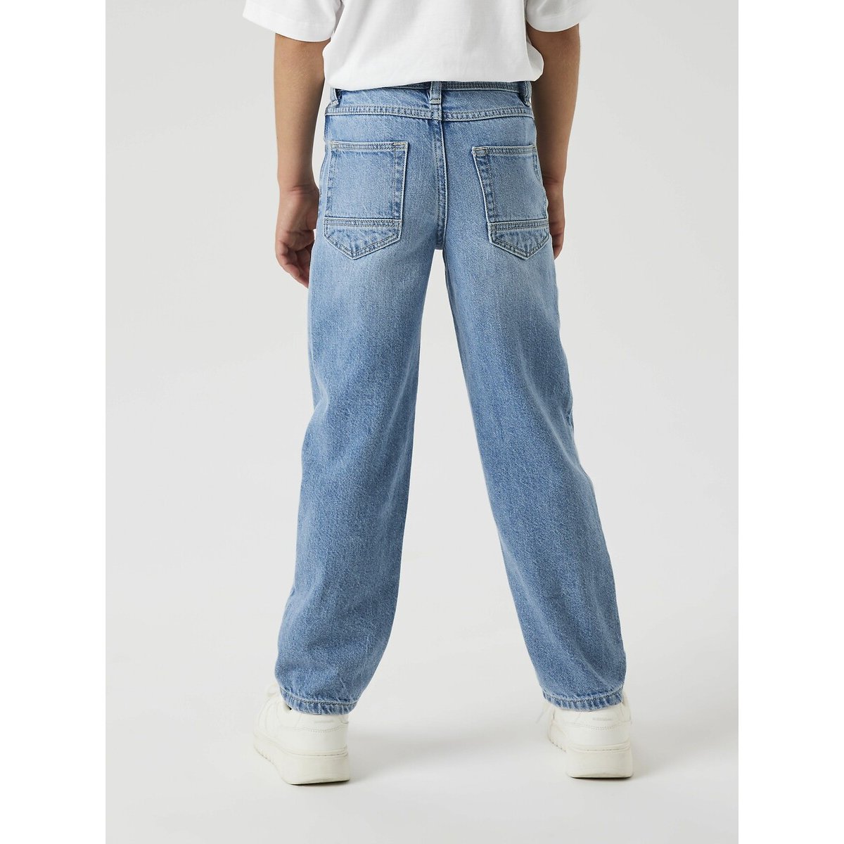 Straight Jeans light denim blue, NAME IT