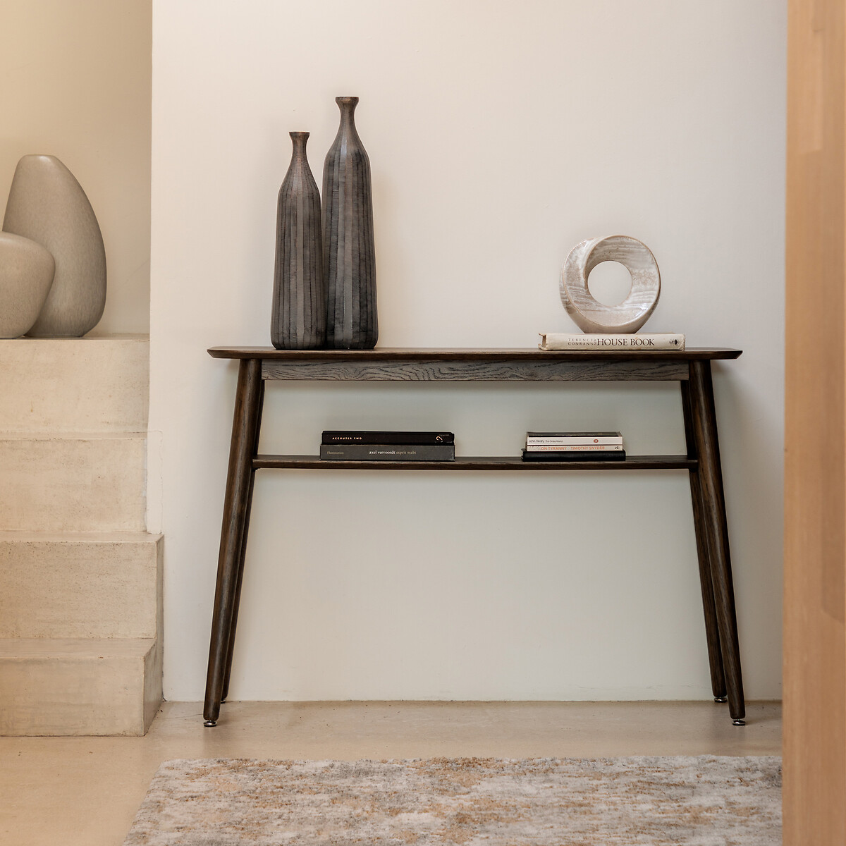 Hale Smoked Oak Console Table oak, ÉDITÉ
