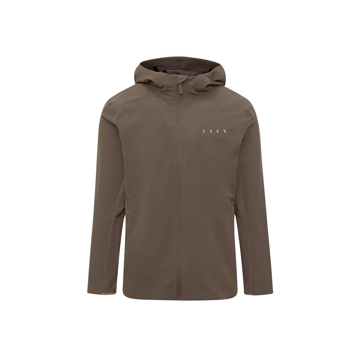 Veste de sport zippée Performance Athleisure SITTANG brun, BORN