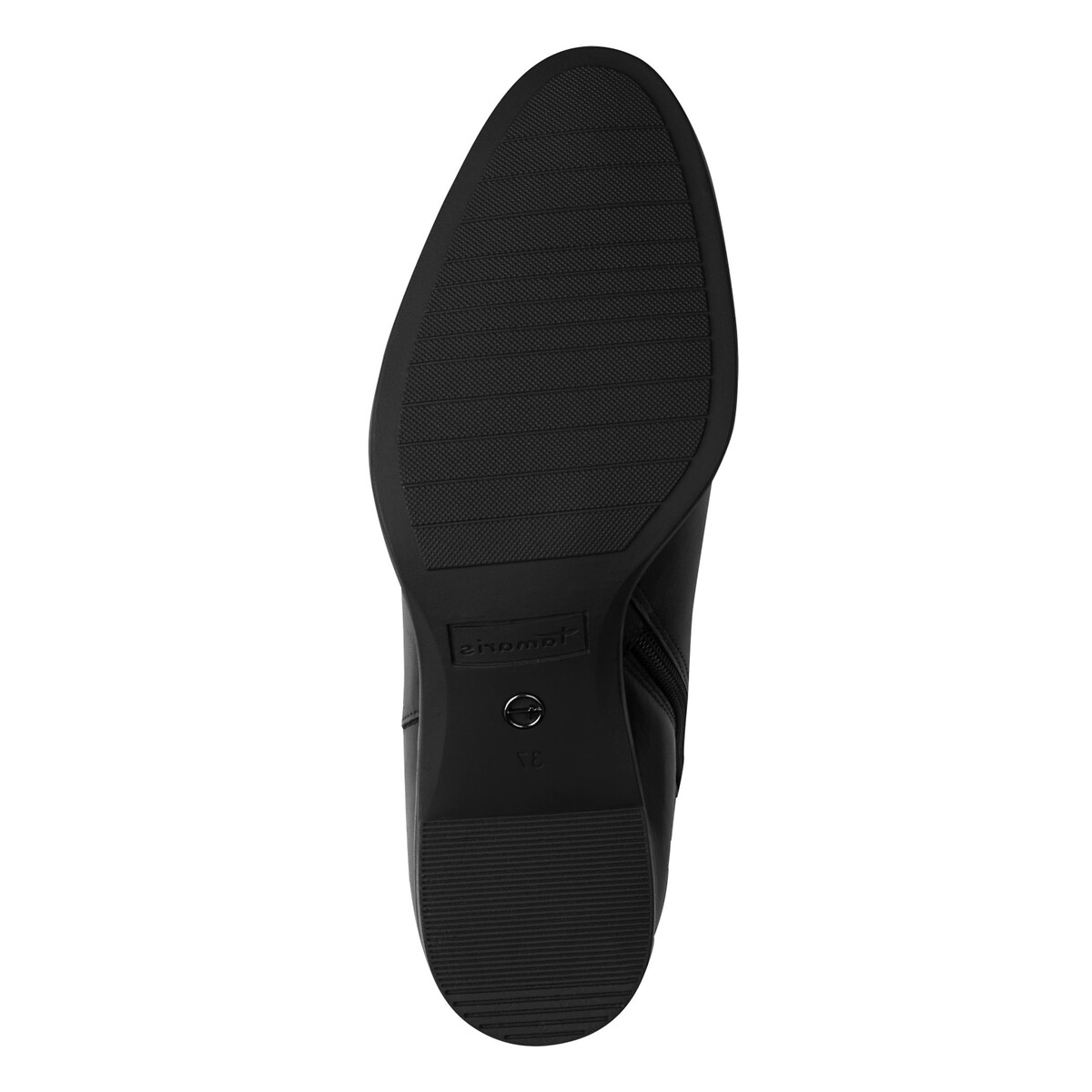 Spitz zulaufende Trotteur-Stiefeletten schwarz, TAMARIS