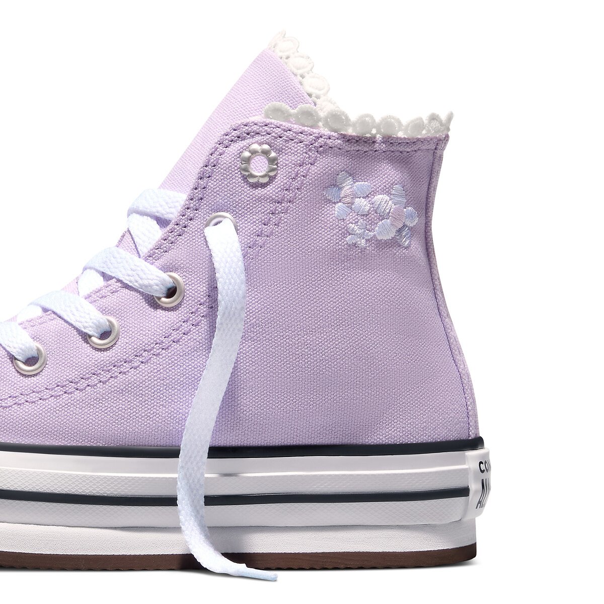 Baskets CHUCK TAYLOR ALL STAR EVA LIFT HI BUBBLY FLORAL lavande, CONVERSE