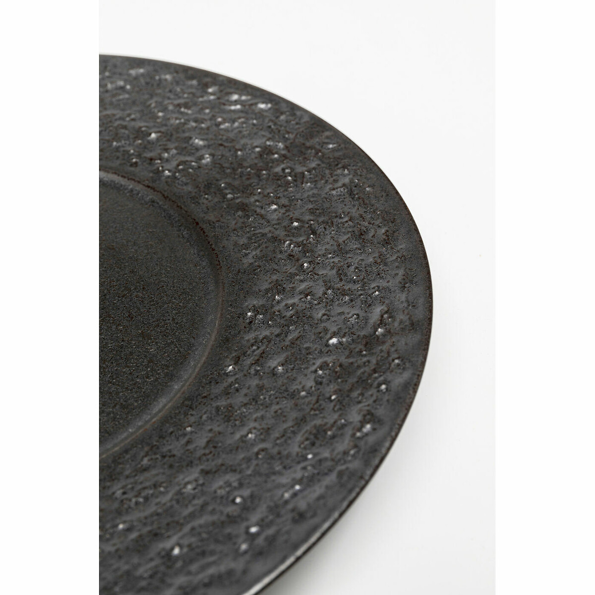 Piatto Cosmos Nero Ø21cm nero , KARE DESIGN