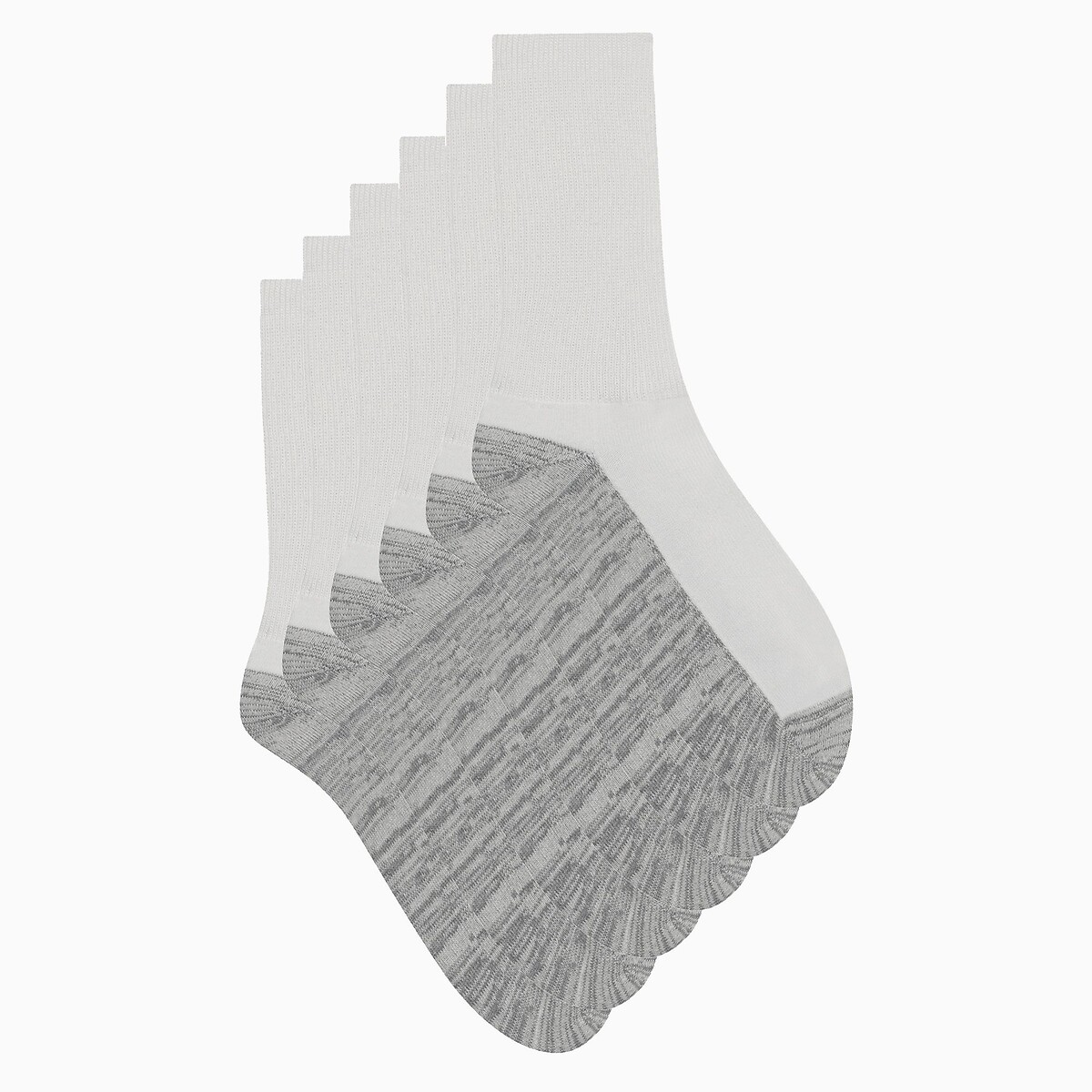 Lot de 12 paires de chaussettes blanc, DIM