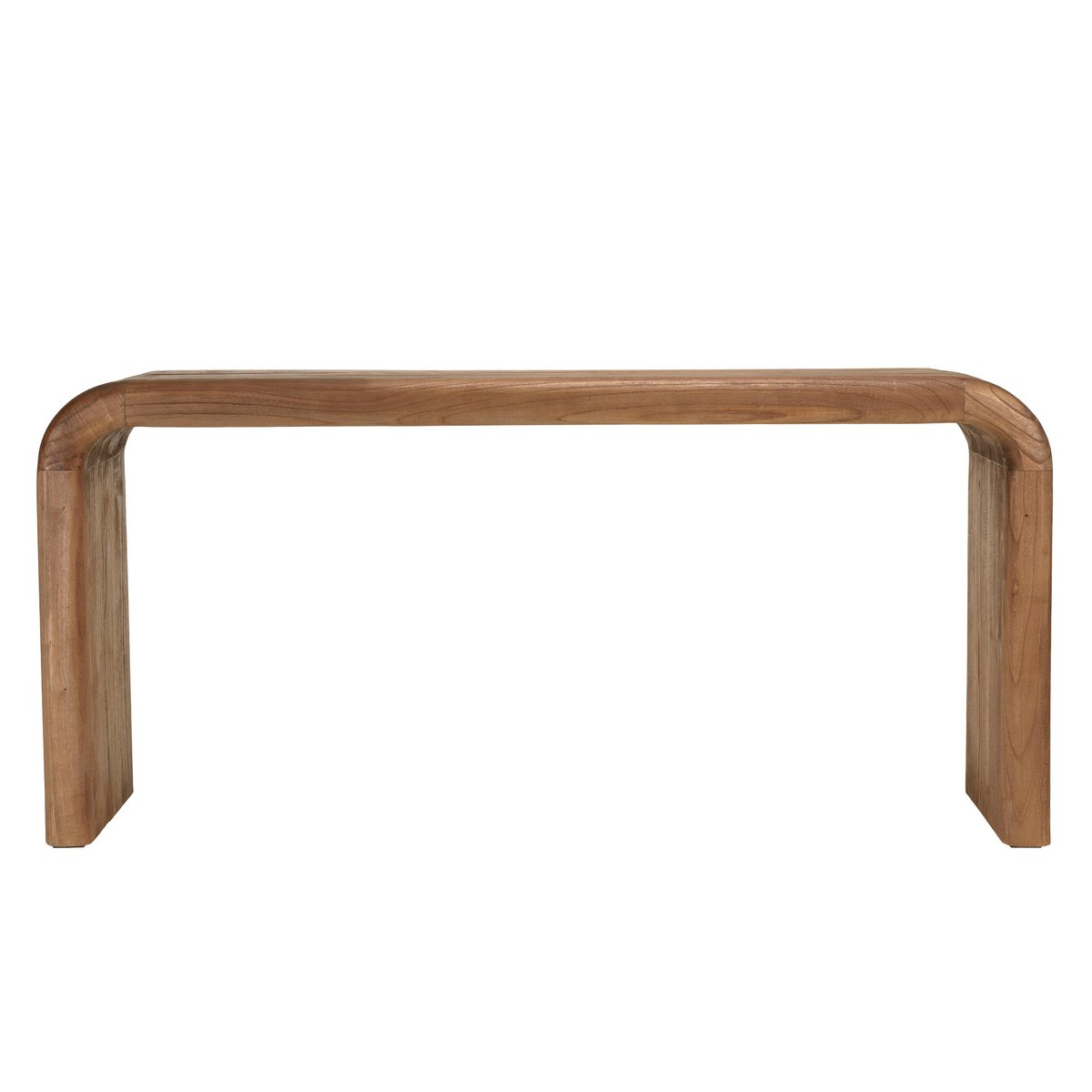Console épurée en bois de mindi ARCUS bois naturel, PIER IMPORT