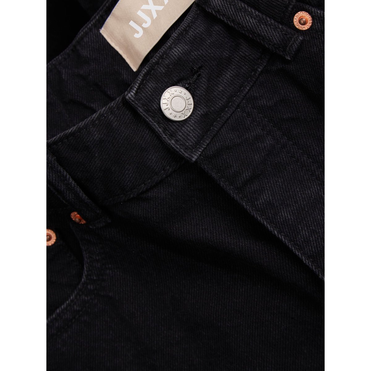 Jean À Coupe Ample noire - black denim 1, JJXX