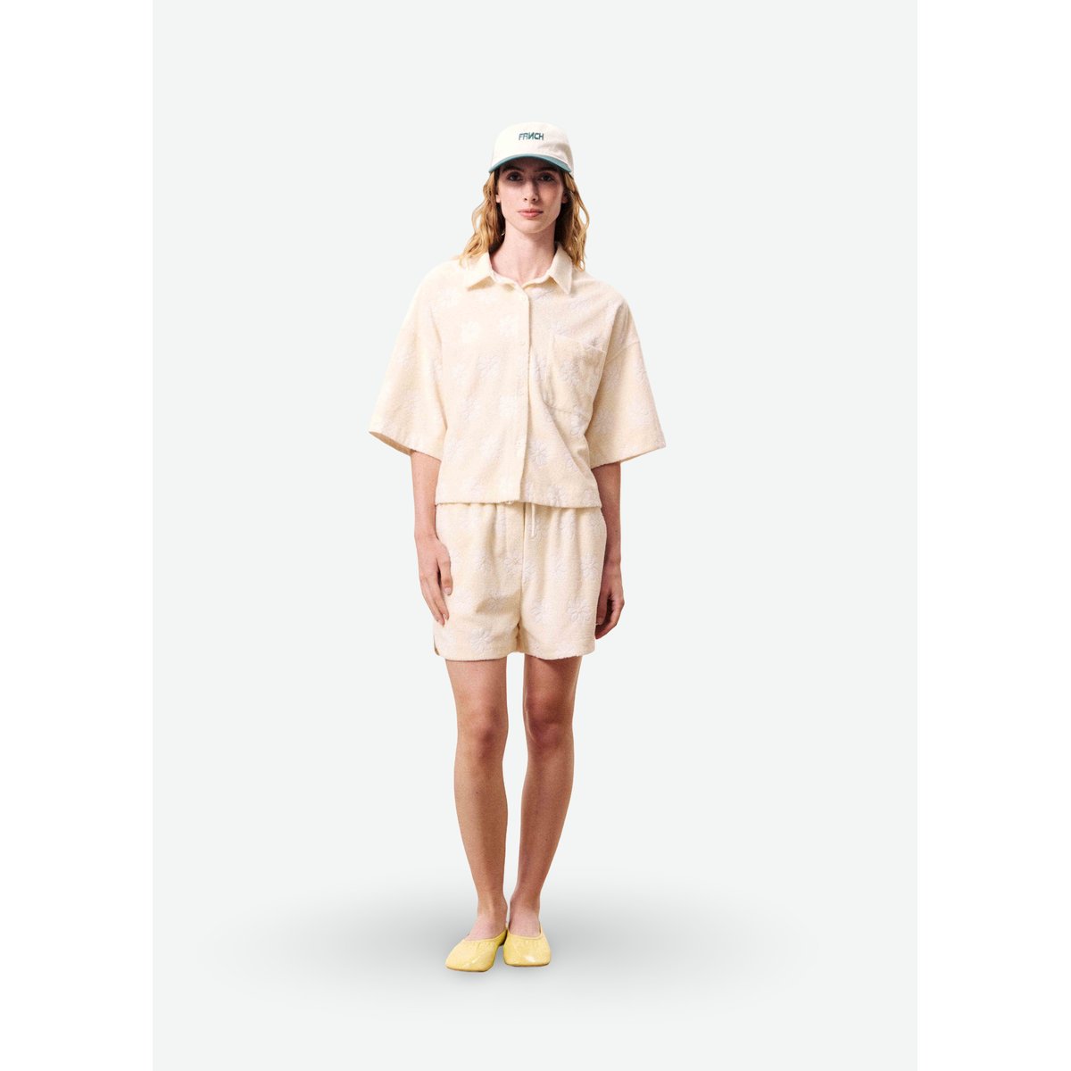Chemise HOULENA beige crème, FRNCH
