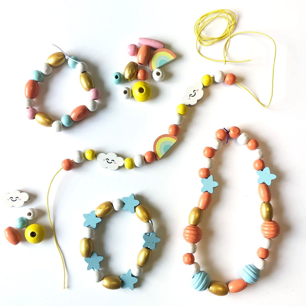 Coffret perles multicolore, SYCOMORE