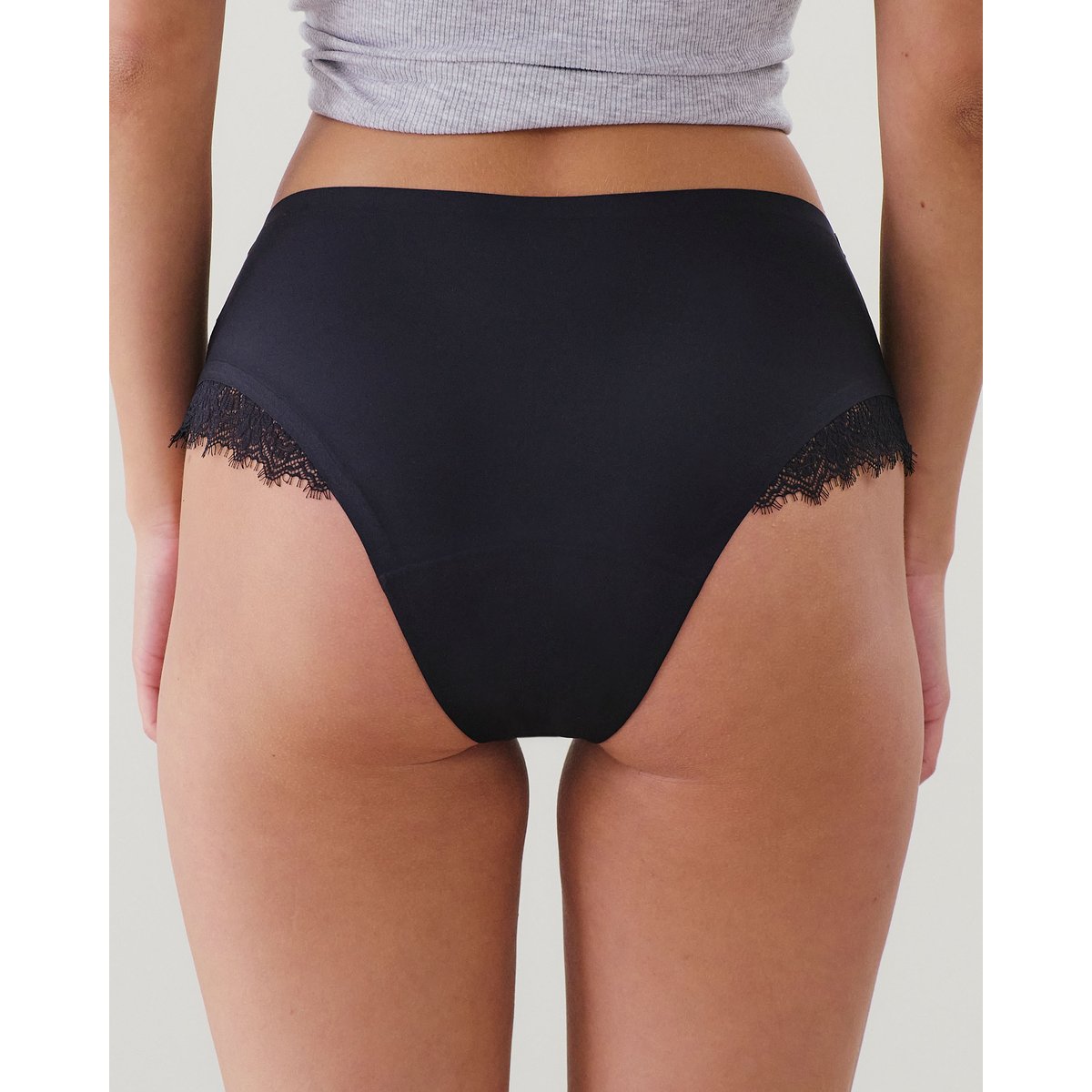 Flux moyen - Cheeky menstruelle BELANGIZ noir, UNDIZ
