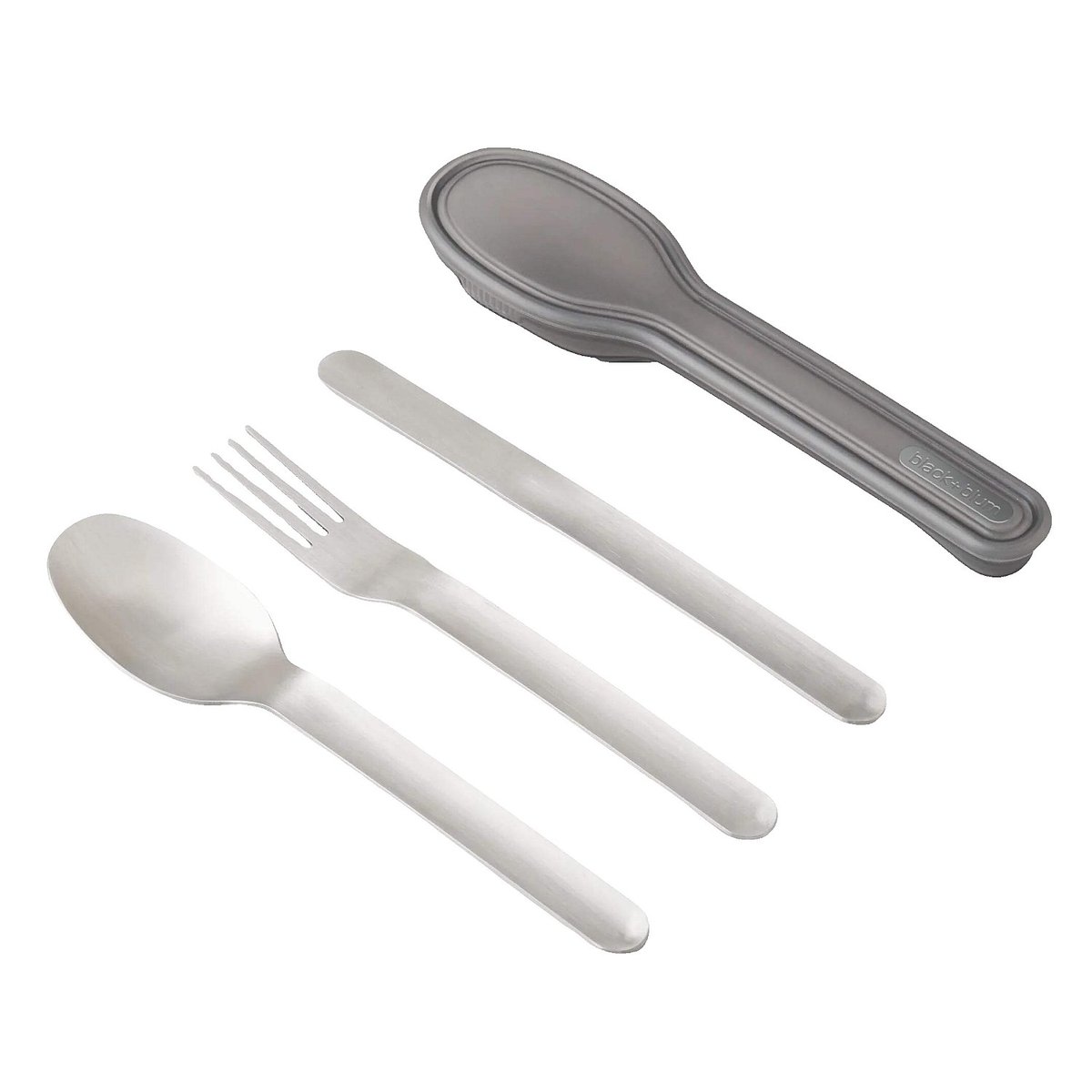 Ménagère plastique BLACK+BLUM argenté, argent, HABITAT