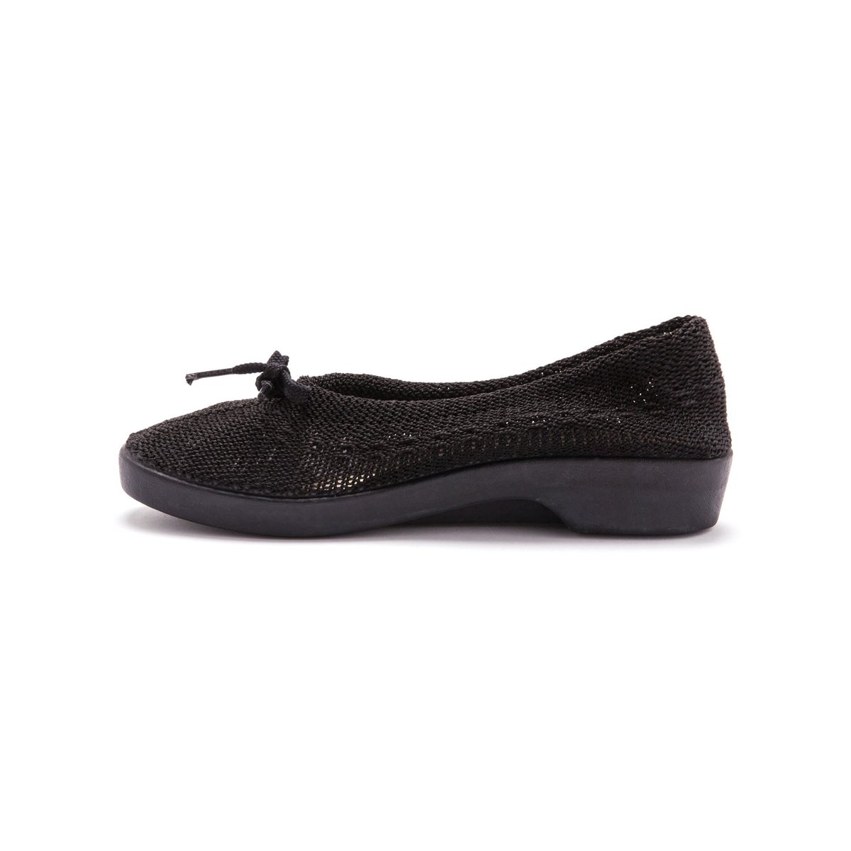 Ballerines Au Dessus Tricoté noir, PEDICONFORT