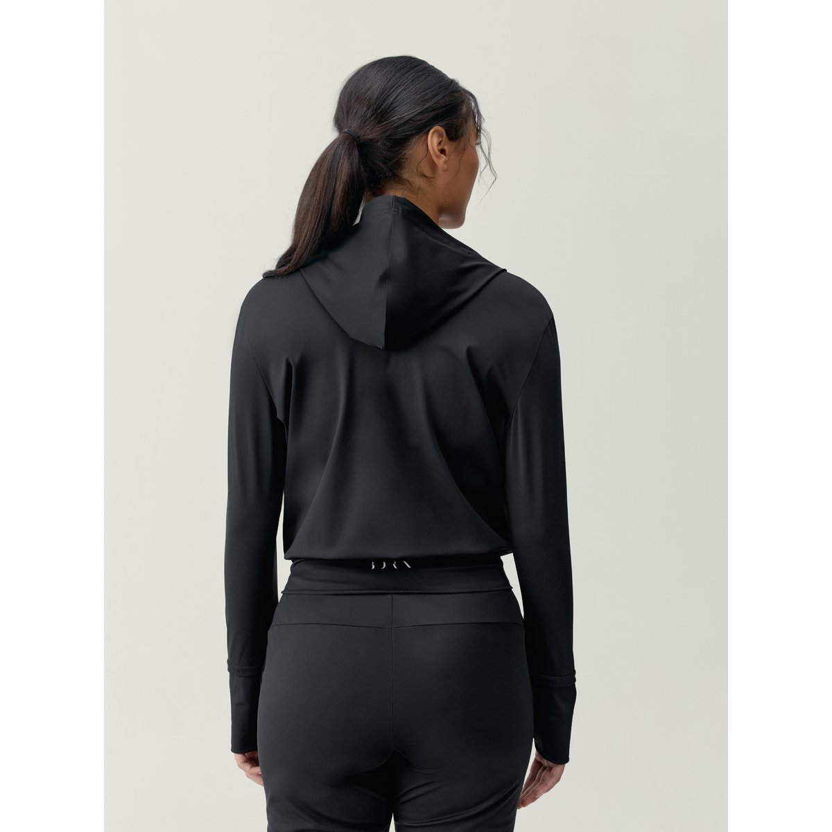 Veste de sport zippée Performance Athleisure AIRLA noir, BORN