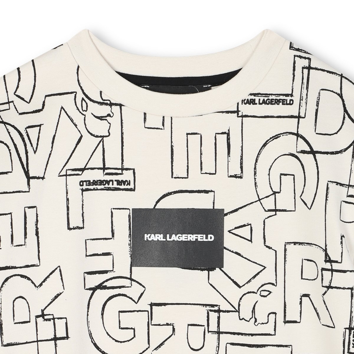 T-shirts à manches courtes milk, KARL LAGERFELD KIDS