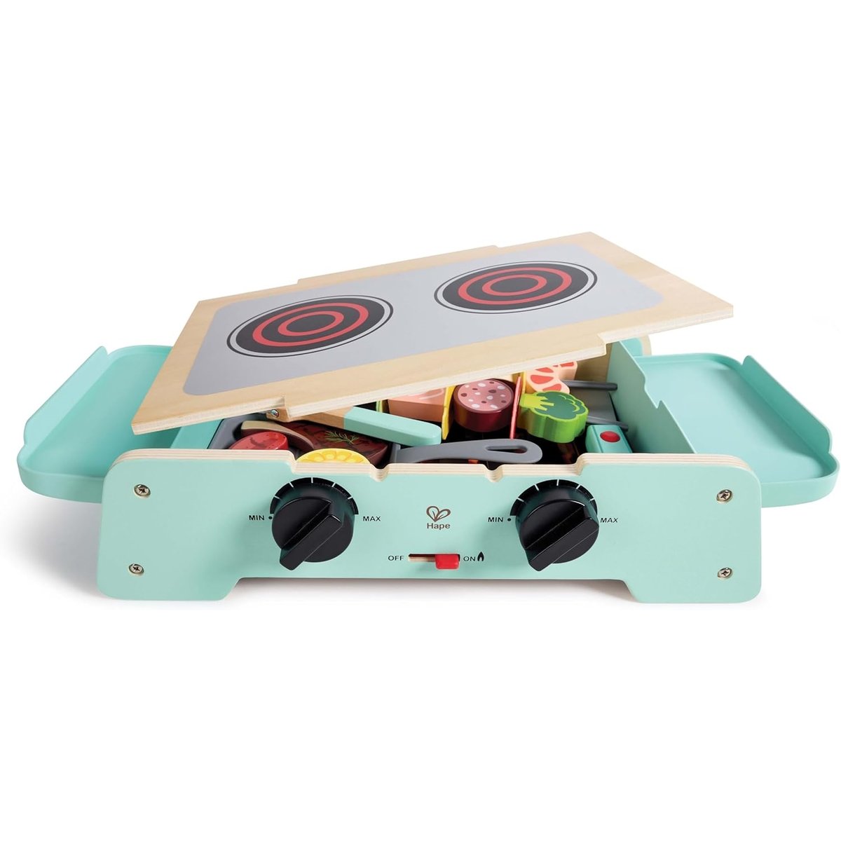 Set de barbecue et plancha multicolore, HAPE
