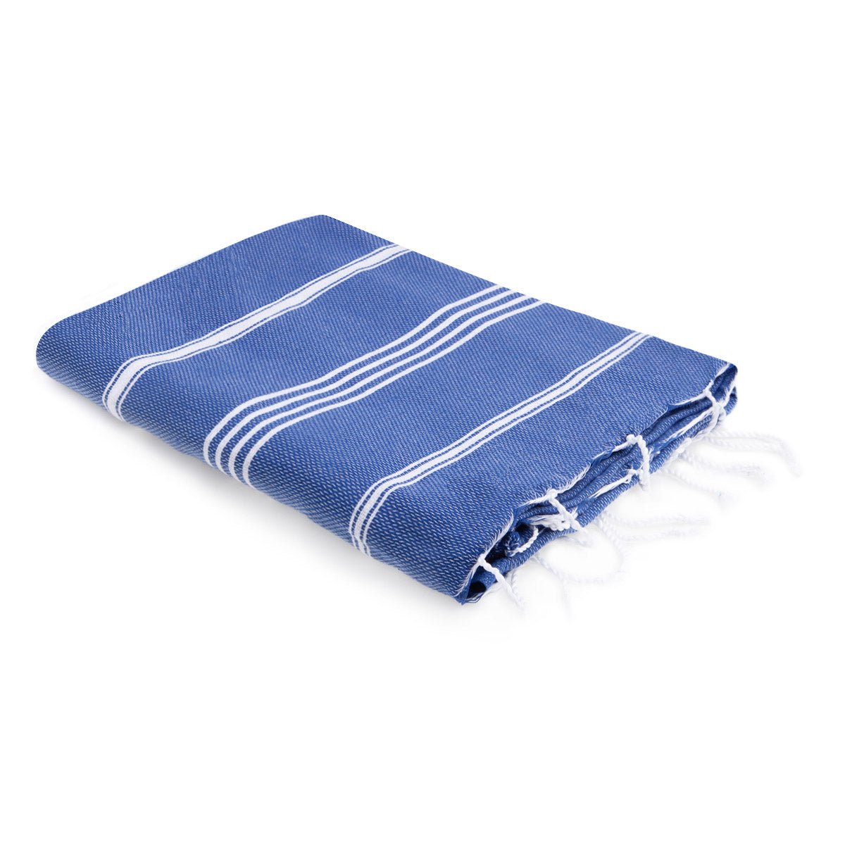 Fouta coton MYKONOS bleu grec, FEBRONIE