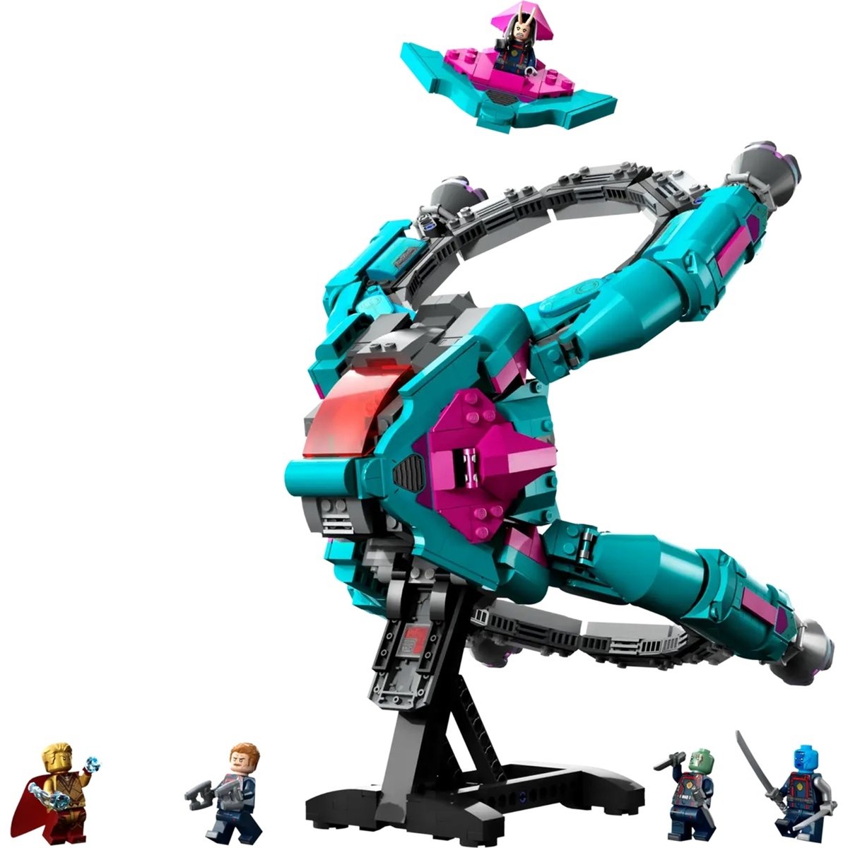 Marvel Le nouveau vaisseau des Gardiens multicolore, LEGO