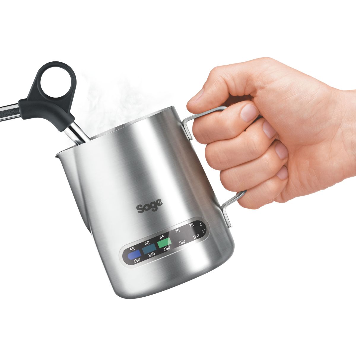 Carafe à lait Pot à Lait the Temp Control Jug argent / métallique, SAGE APPLIANCES