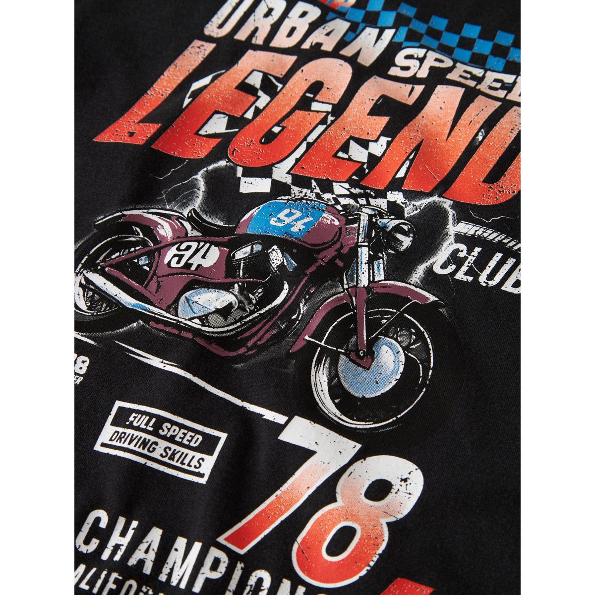 T-Shirt noir - black, NAME IT