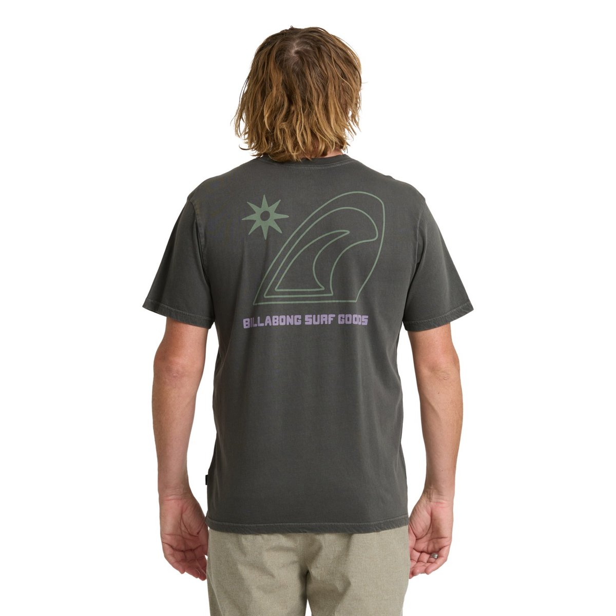 T shirt manches courtes RAKE PREMIUM marron raven, BILLABONG