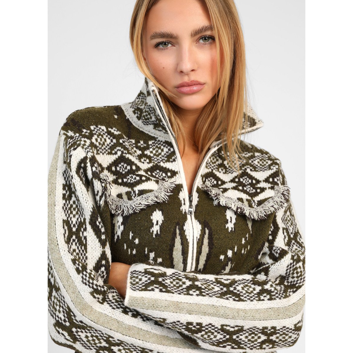 Gilet NAKARI bleu, AN'GE