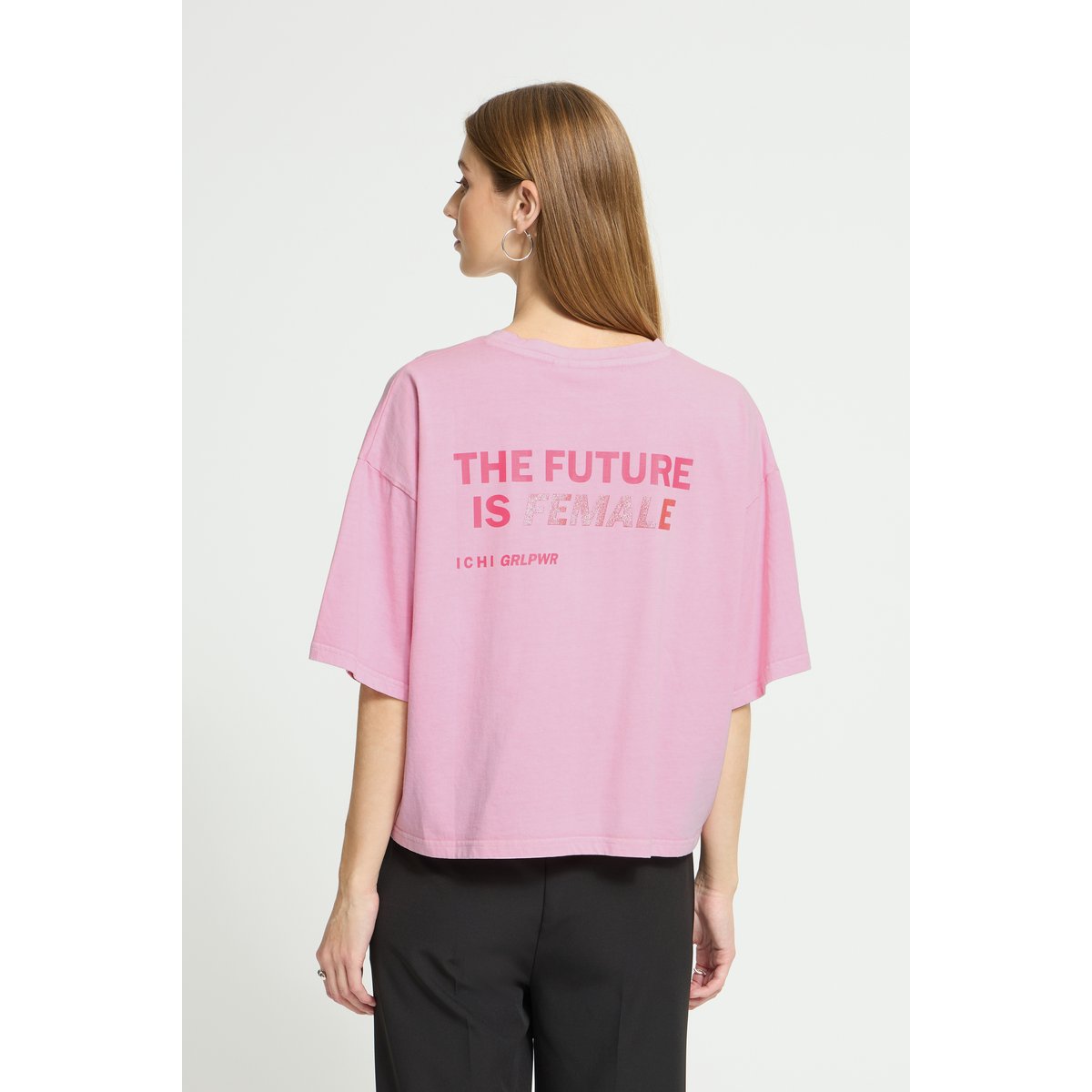 T-shirt rose cameo pink/fruit dove, ICHI