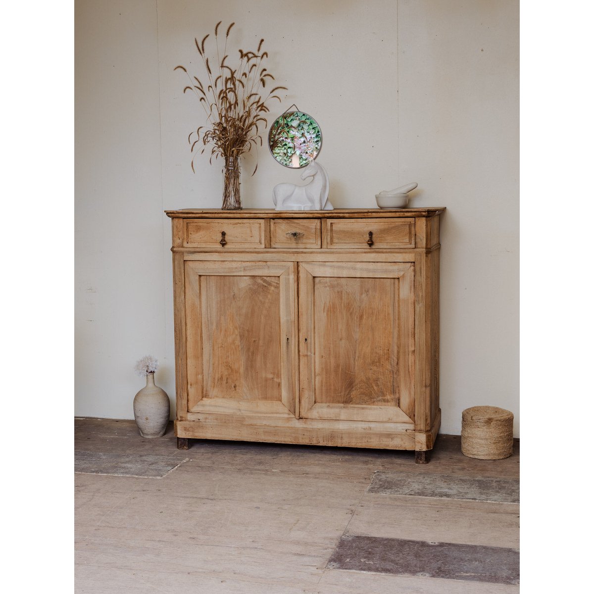 Buffet Louis-Philippe en bois Gilbert N°1574 - Bon état bois clair, DEBONGOUT