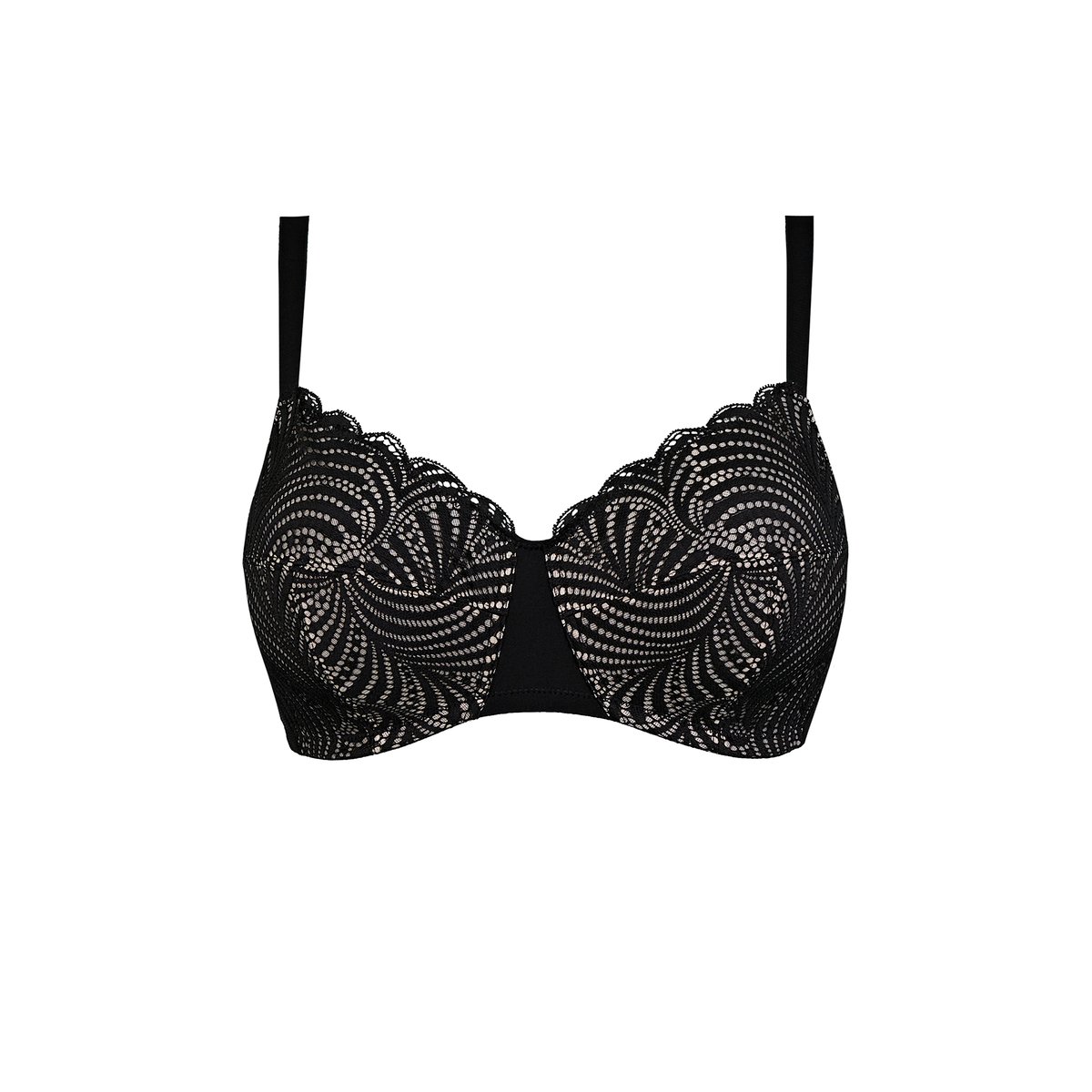 Soutien-gorge post opératoire OLIVIA noir, SANS COMPLEXE