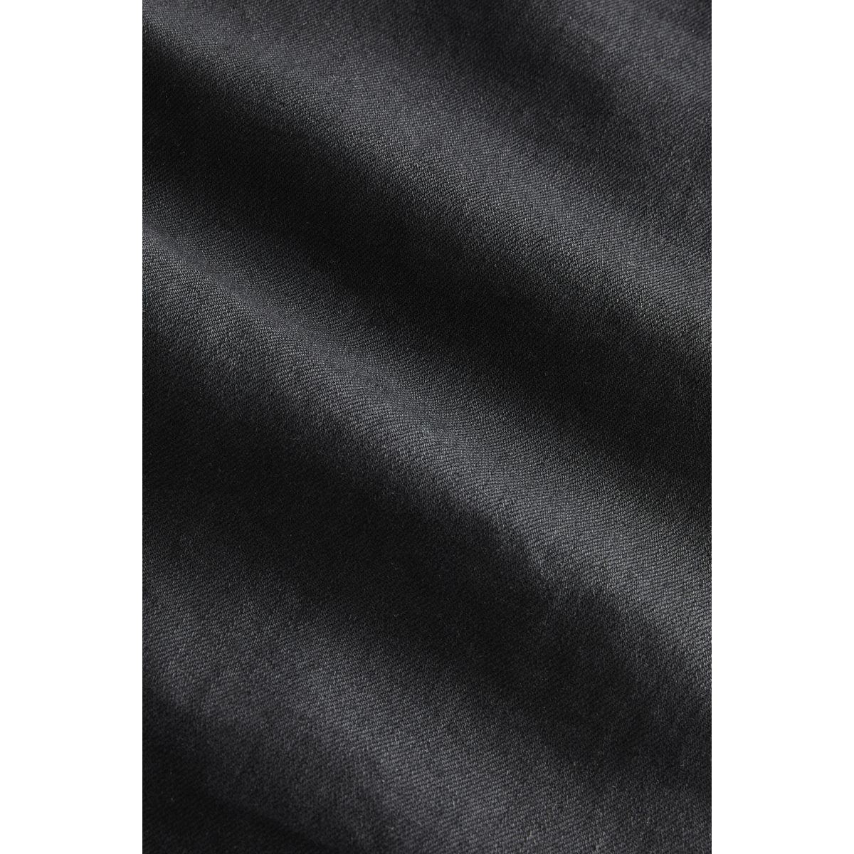 Jean stretch classique coupe fuselée noir uni, NEXT