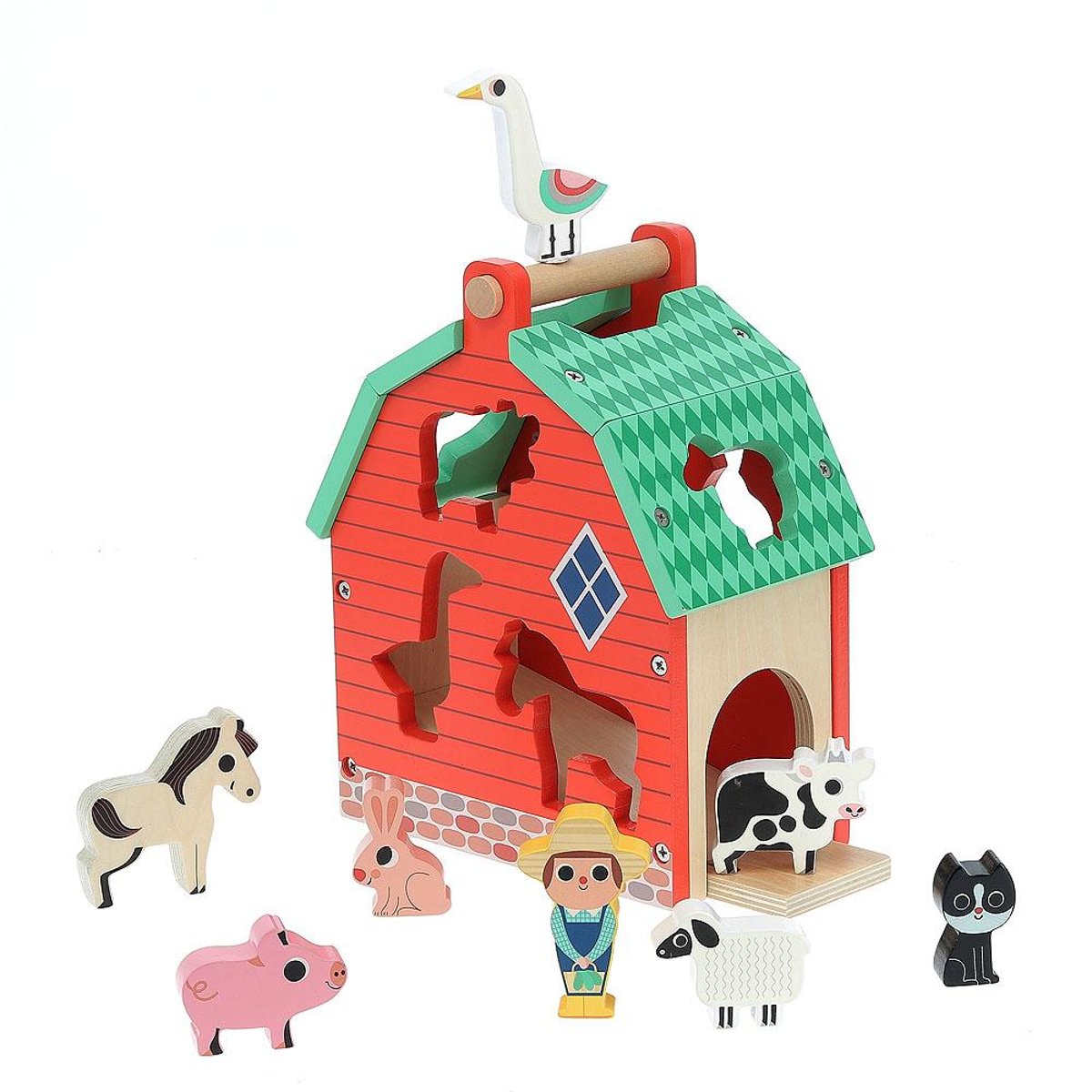 Ferme des formes Ingela P. Arrhenius rouge, VILAC