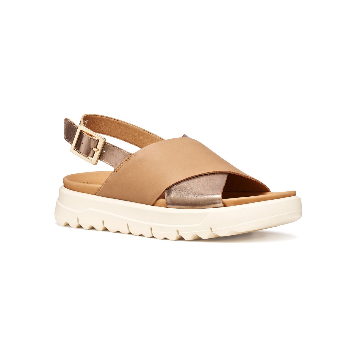 Sandales D XAND 2.1S beige/beige foncé, GEOX