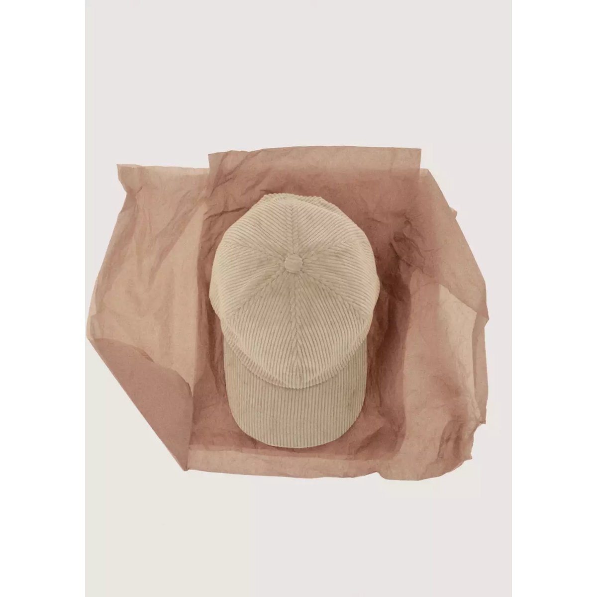 Casquette velours côtelé beige, MANGO MAN
