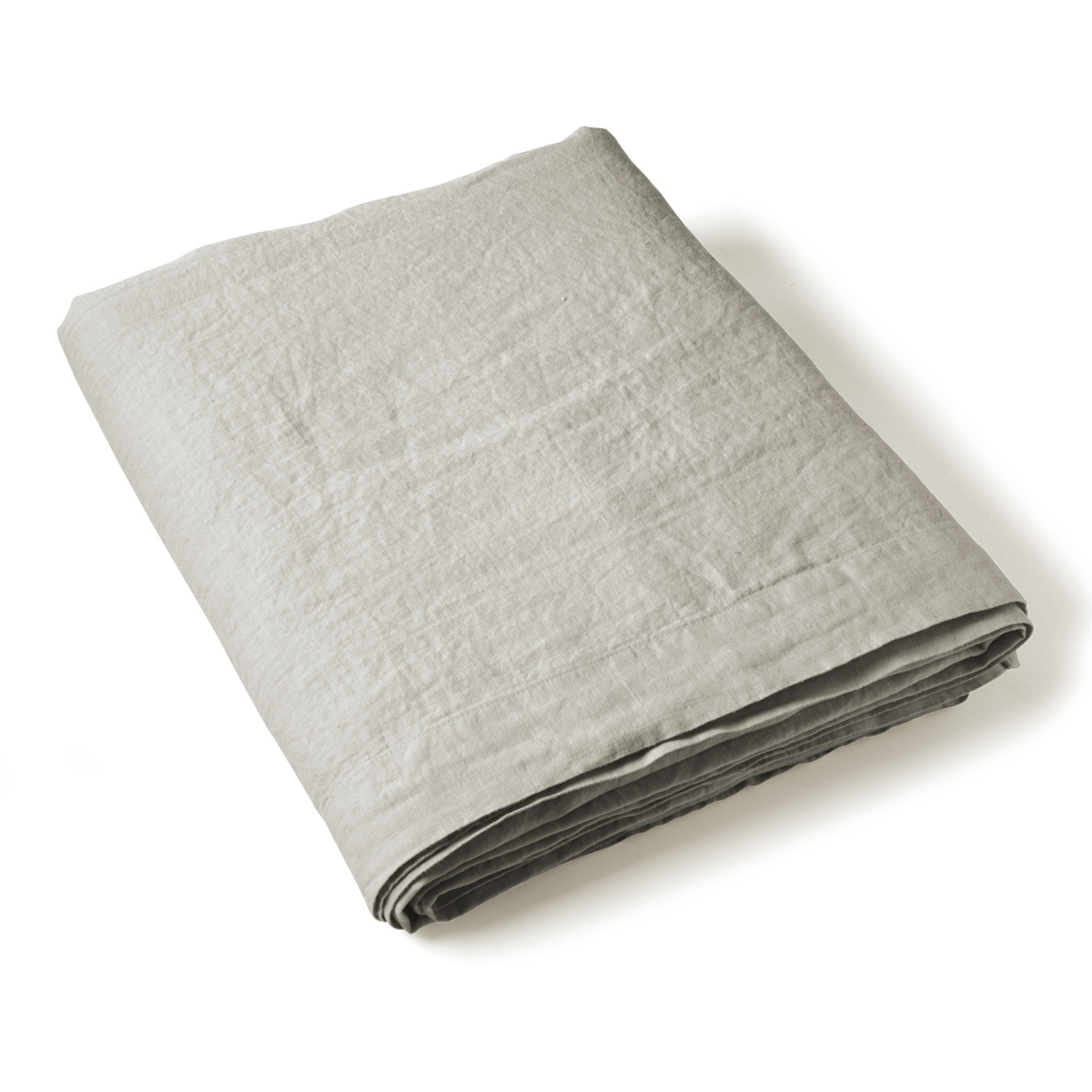 Drap Plat Uni - LIN LAVE blanc, TRADITION DES VOSGES