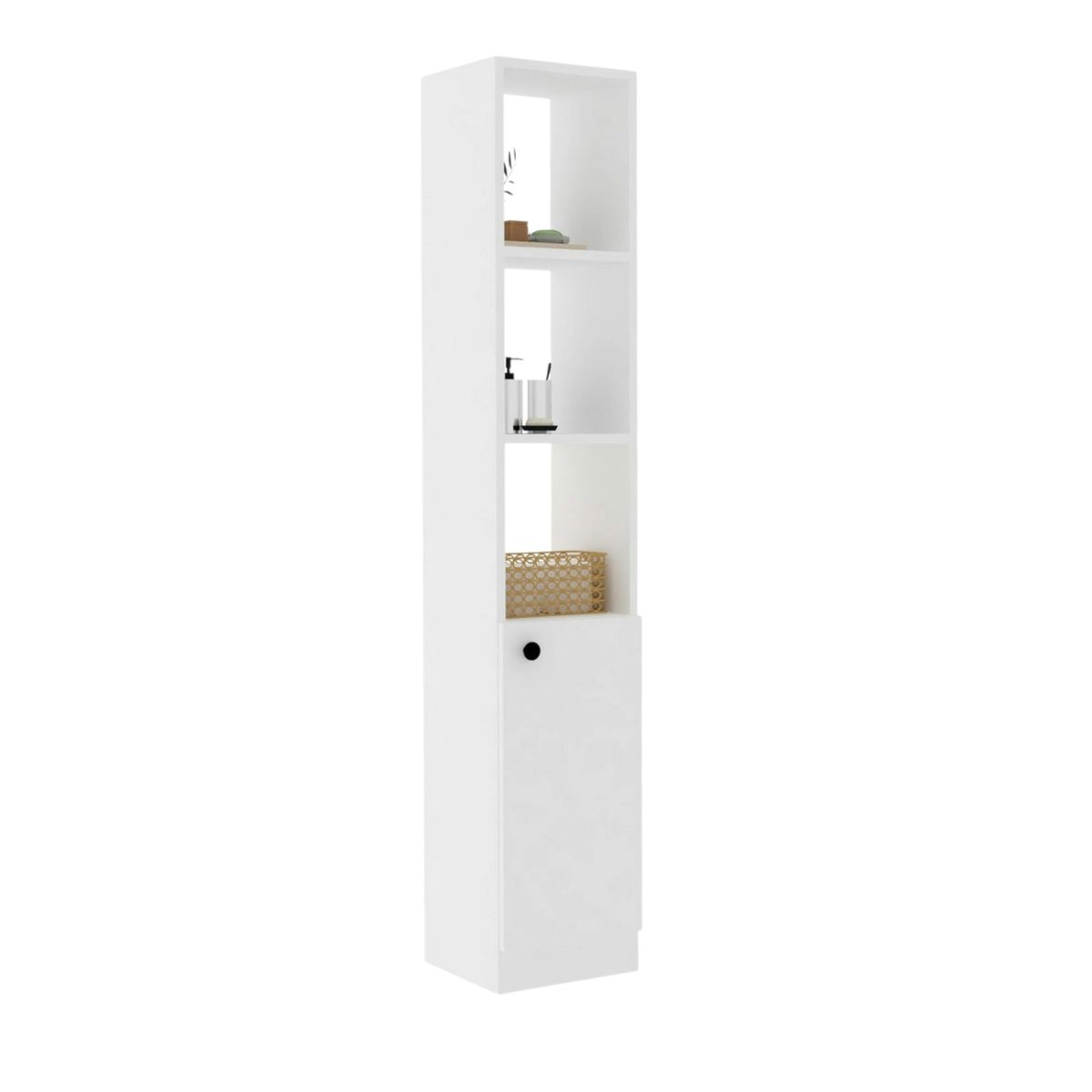 Colonne de salle de bains MARFA blanc, PIER IMPORT