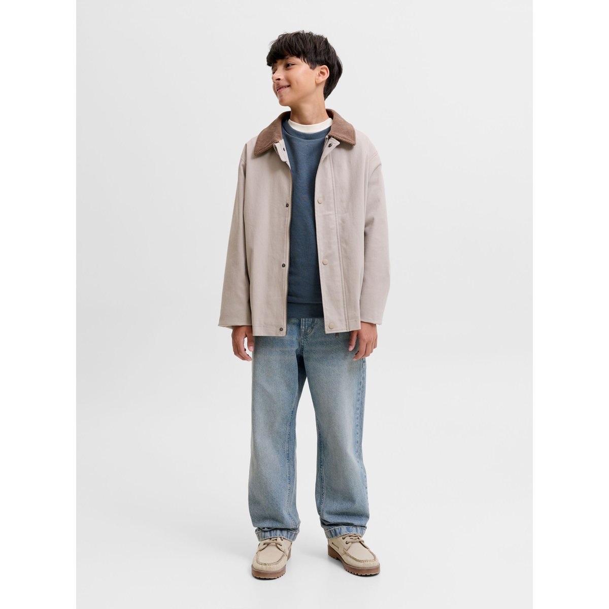 Jean Coupe Décontractée blue denim, JACK & JONES JUNIOR