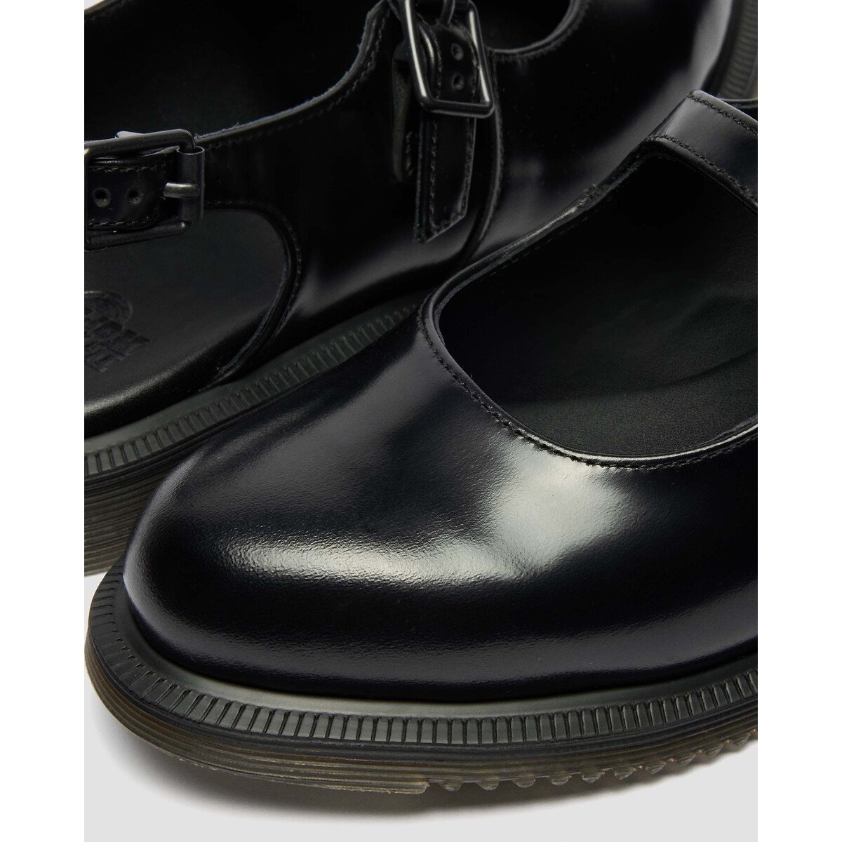 Ballerines babies Madaline en cuir Smooth noir, DR. MARTENS