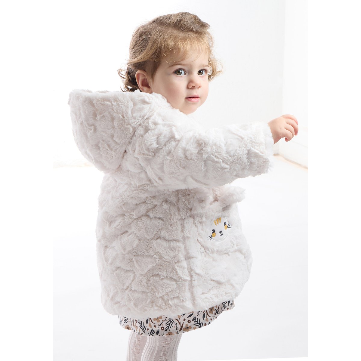 Manteau perrette beige, SUCRE D'ORGE