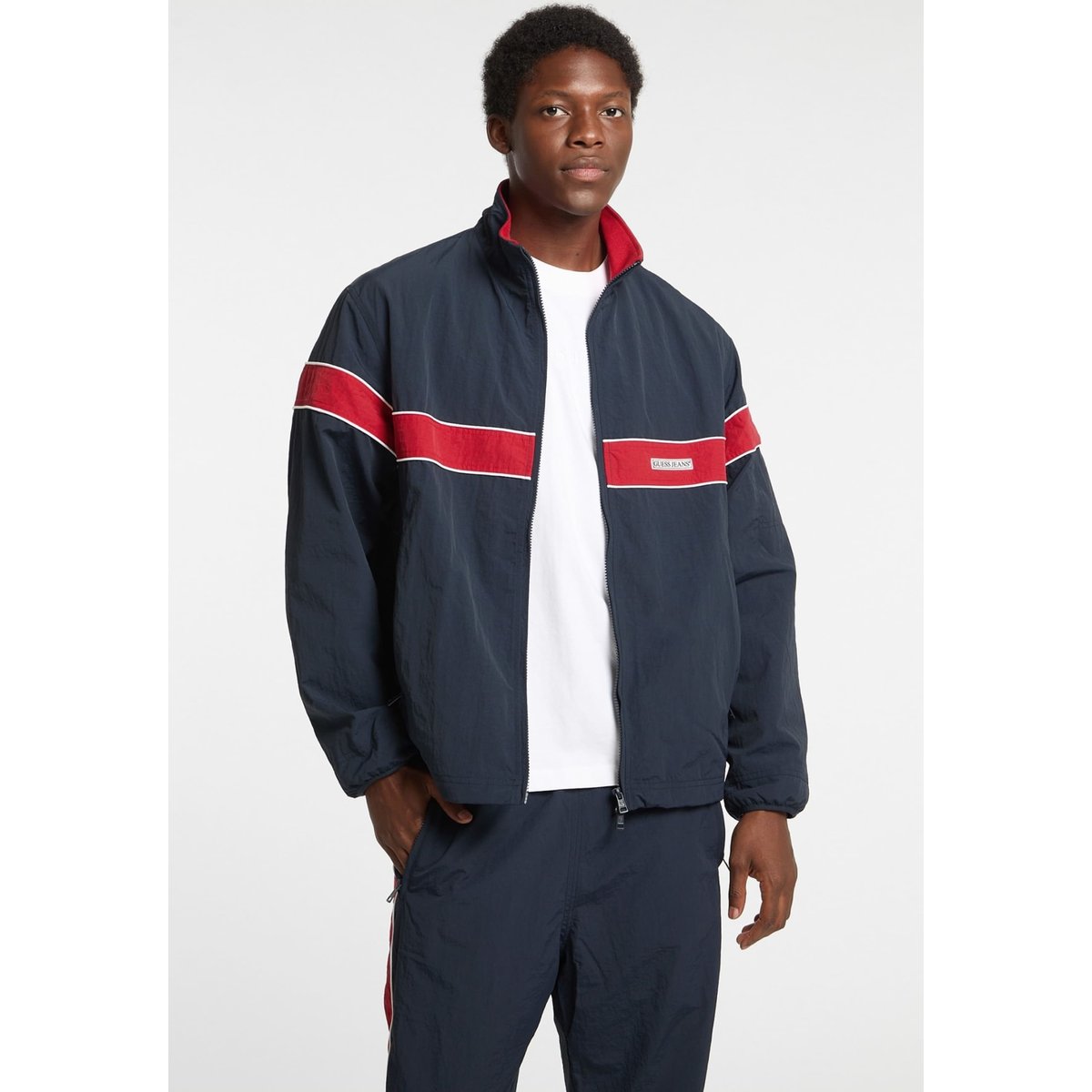 Blouson Coupe-Vent bleu, GUESS