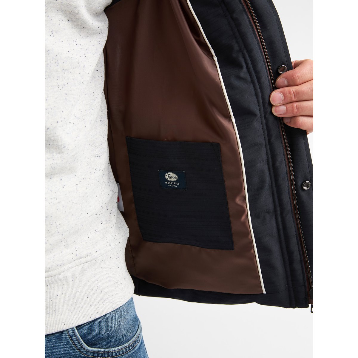 Gilet utilitaire résistant grayson noir deep black, PETROL INDUSTRIES