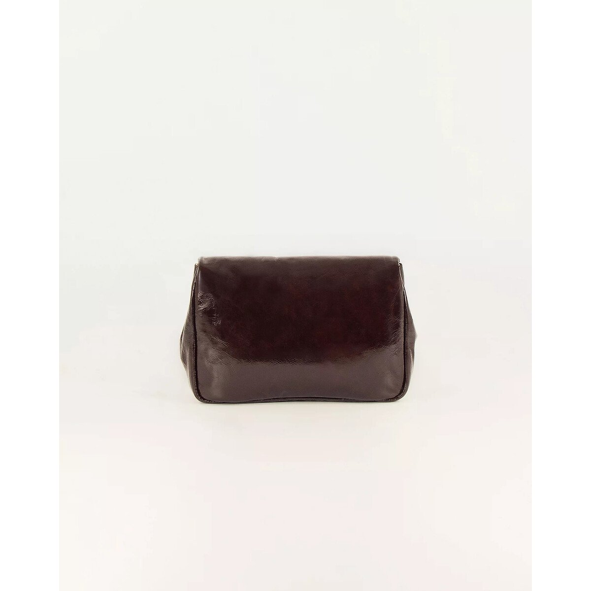 Puffy S Diviluz Bag in Patent Leather dark brown, SESSUN