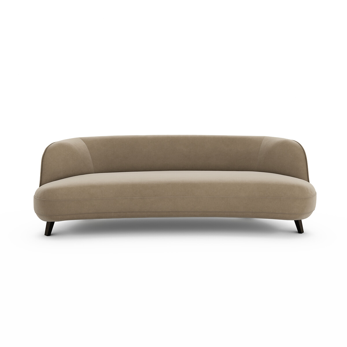 Canapé 5 places, en velours, ROSEBURY bronze, AM.PM X EMMANUEL GALLINA