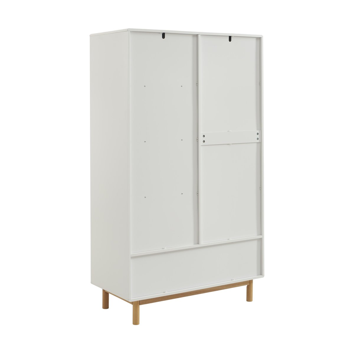 Armoire enfant 2 portes  ROME blanc, BAÏTA
