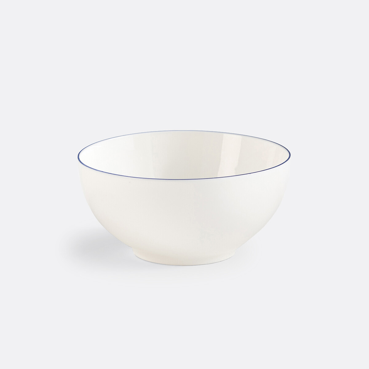 Lot de 4 bols porcelaine, Malo blanc/bleu, LA REDOUTE INTERIEURS