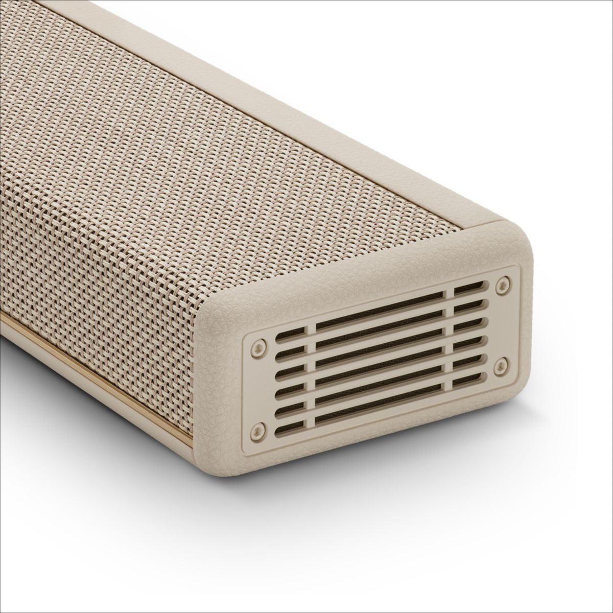 Barre de son Heston 60 Crème - TV & Musique, Dolby Atmos, Bluetooth, 60W crème, MARSHALL