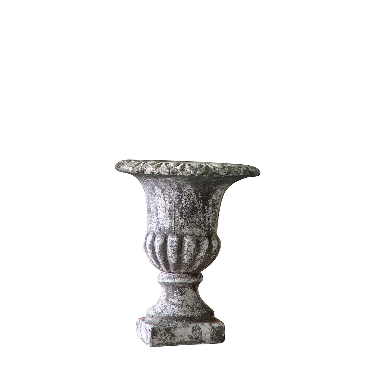 25cm Aged Urn Vase white, ÉDITÉ