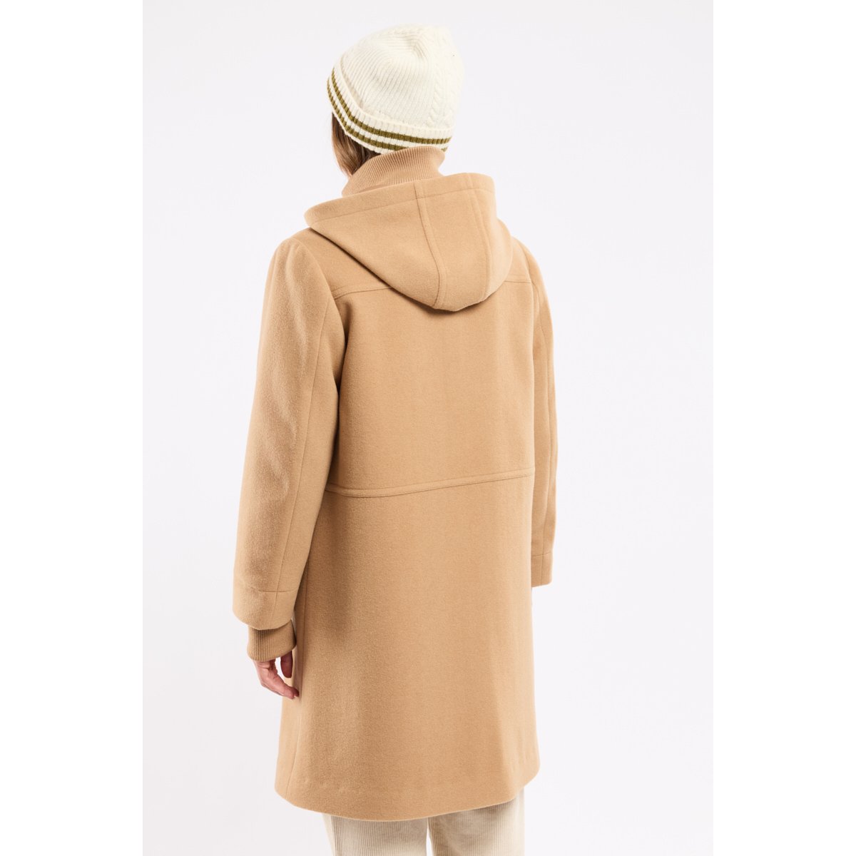 Duffle coat - drap de laine irish cream, ARMOR-LUX