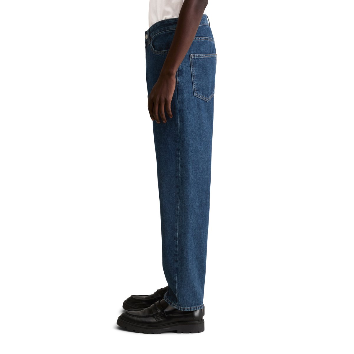 Jeans modèle Runne tapered en pur coton bio bleu foncé, MARC O’POLO DENIM