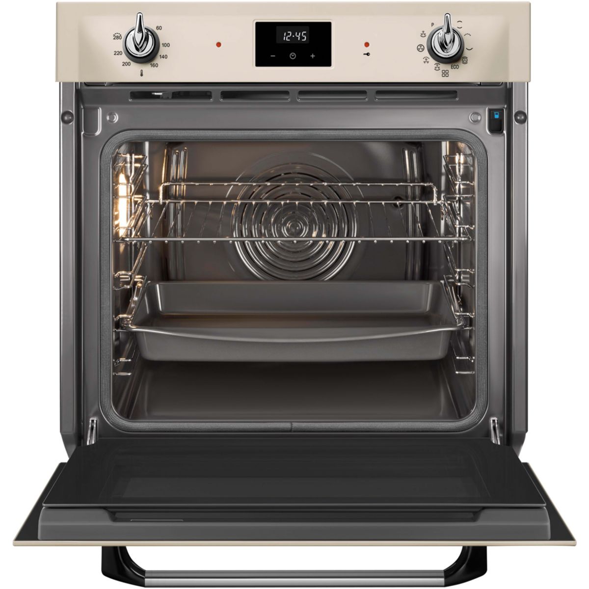 Four encastrable SOP6900TP - Pyrolyse - Chaleur tournante - Porte froide couleur unique, SMEG